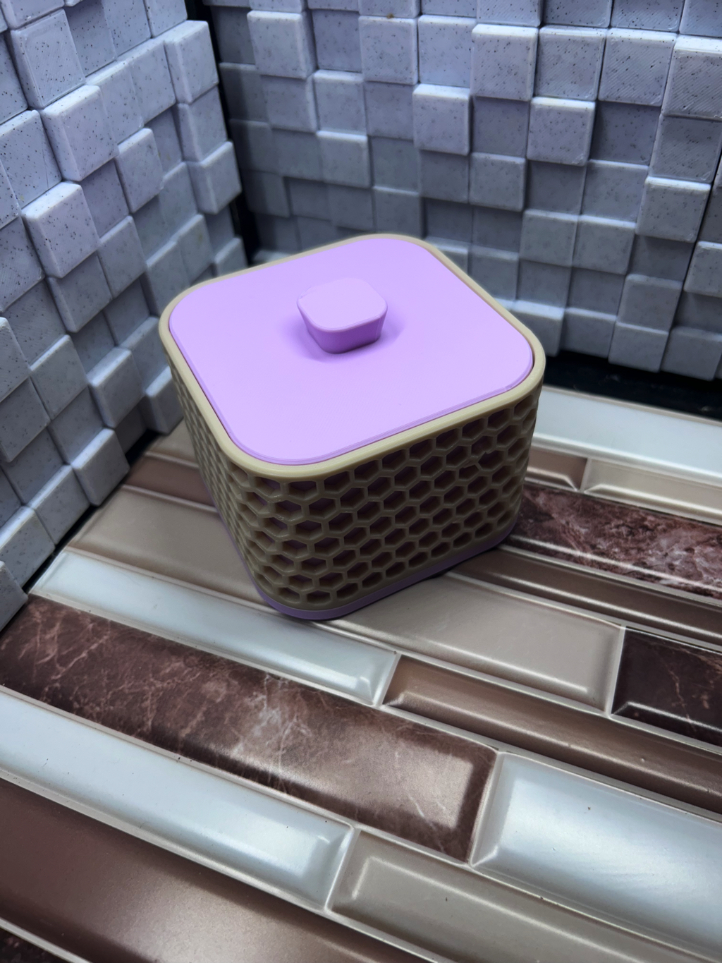 Lite Purple Box closed